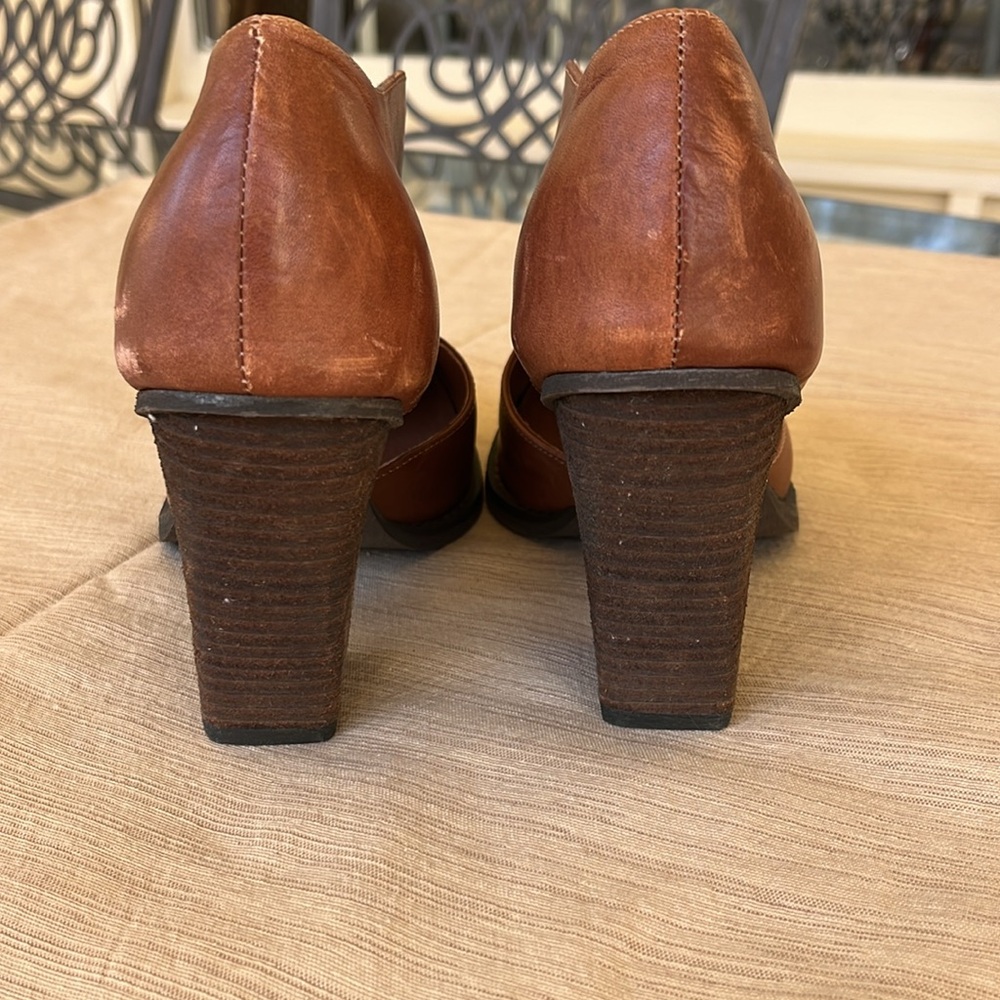 Free People Jeffrey Campbell New-never worn Brown leather Womens 10 bootie shoes - Picture 5 of 9
